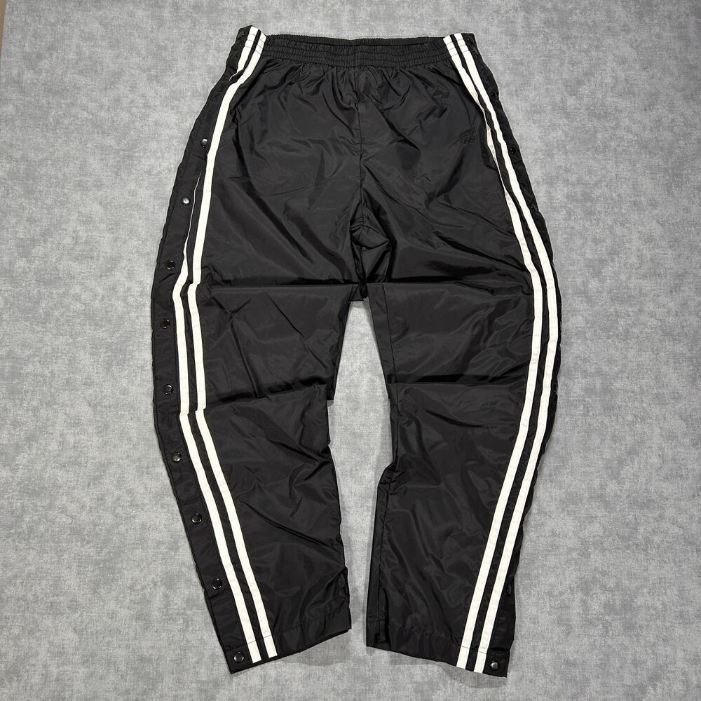 VTG USA Olympics lined athletic streetwear tear away warm up track pants mens L